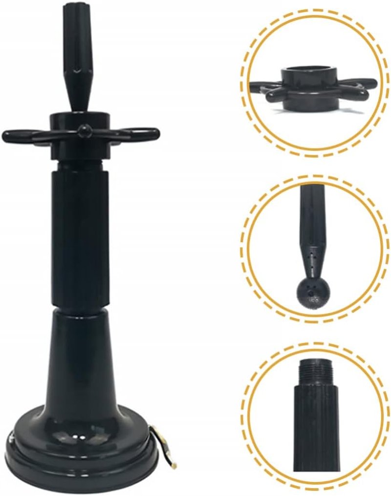 Wig Suction Cup Holder - Cosmetology Training Head Stand with Clamp | Durable Mannequin Rack