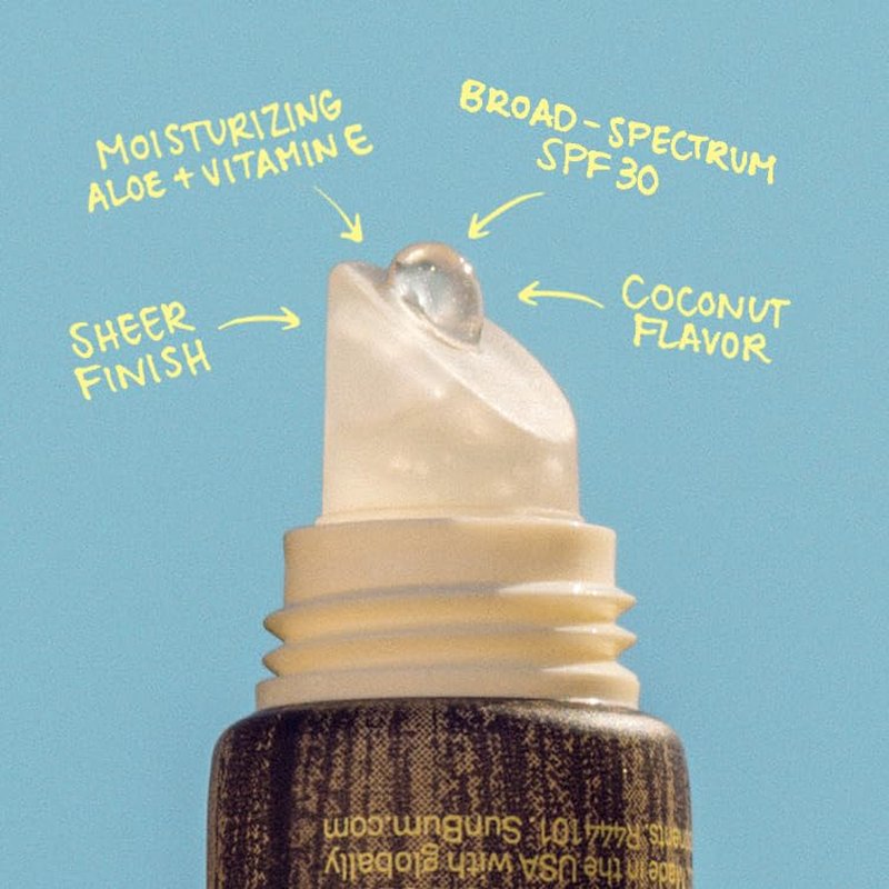Sun Bum SPF 30 Coconut Lip Balm | Broad Spectrum Moisturizing with Aloe & Vitamin E - 0.5 oz