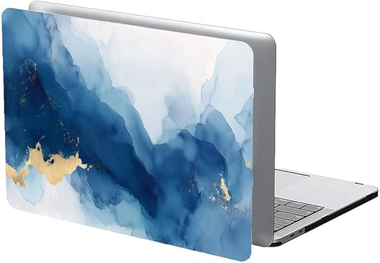COTAIL Compatible with MacBook Air 13.3 13.6 Inch Case 2022 2021 2020 2019 Plastic Hard Shell Case Cover,13.6 Air (A2681) M2 2022, Blue Marble