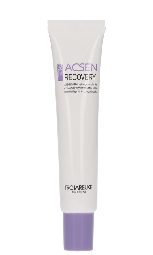 TROIAREUKE ACSEN Recovery Cream | Hydrating and Soothing Facial Moisturizer with Centella Asiatica, Olive Oil, and Squalane For Sensitive, Dry, and Dehydrated Skin, Reduces Signs of Acne Scars