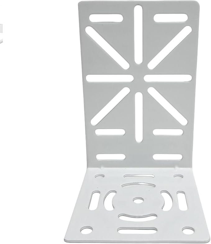 NVRTTRR L-Shape Dome Camera Bracket, Wall Ceiling Mount for Security Dome Cameras, Wall Mount,(L-Bracket)
