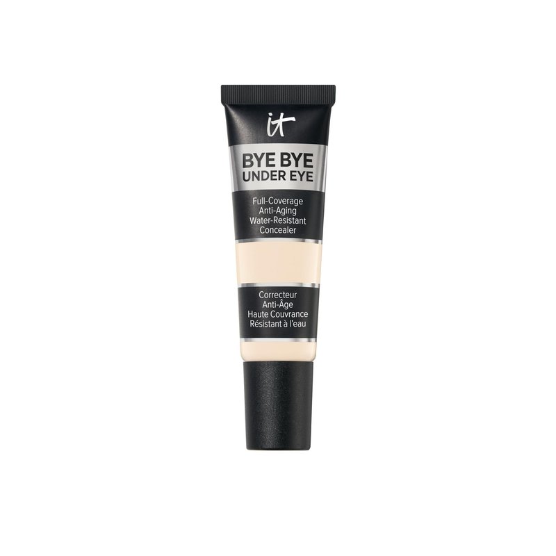 IT Cosmetics Bye Bye Under Eye Concealer (Rich Golden) - Waterproof, Full Coverage Brightening Concealer For Dark Circles, Fine Lines, Redness & Discoloration, Anti-Aging, 24H Wear - 0.4 fl oz