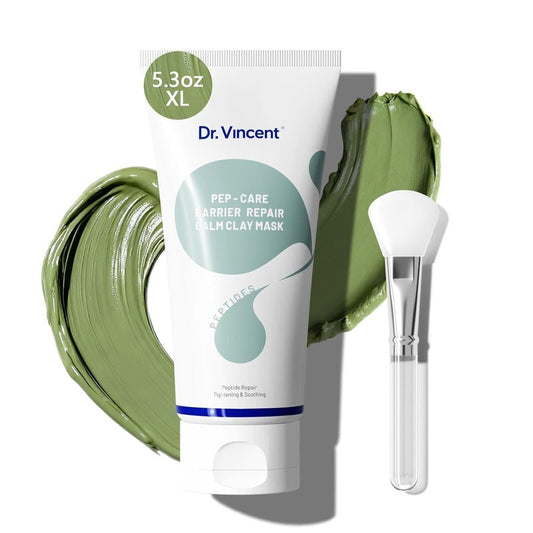 Green Clay Mask for Deep Pore Cleansing | Soothing Mud Mask with Mung Bean - 5.3 oz for All Skin Types