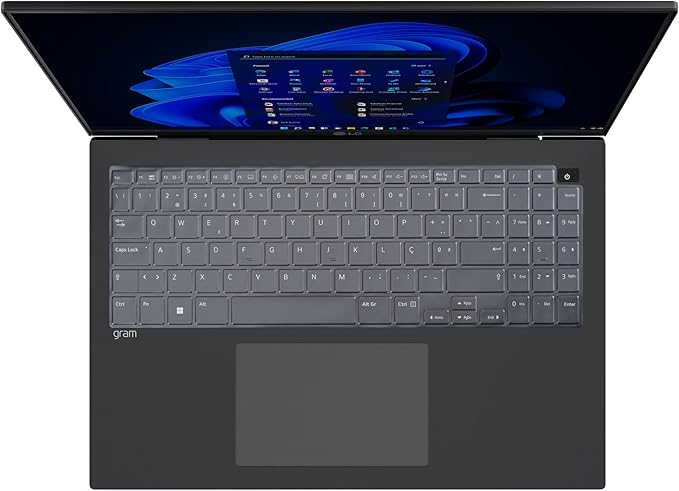 Keyboard Cover for 16" LG Gram 16Z90U 16T95TP 16U55U 16Z90T 16Z90S 16Z90SP 16T90SP 16Z90Q 16Z90P 16Z90R 16T90R 16T90Q 16T90P Laptop, LG Gram 16 Pro Keyboard Skin Protector - TPU