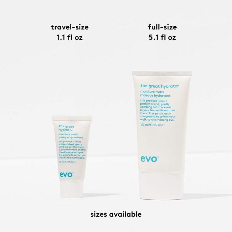 EVO The Great Hydrator Moisturizing Hair Mask for Dry, Damaged & Color-Treated Hair - Deep Conditioning & Detangling - 5.1 fl oz