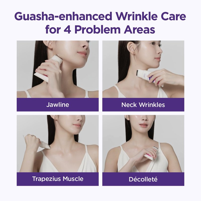 Gua Sha Neck Cream - Advanced Tightening & Firming Moisturizer for Deep Wrinkles & Turkey Neck | 1.69 fl oz