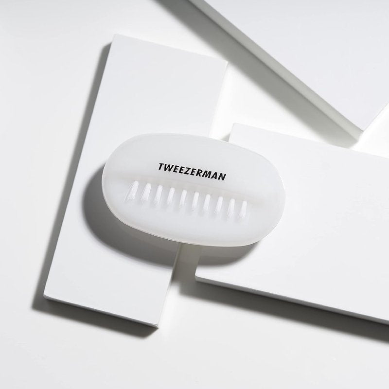 Tweezerman Dual Surface Nail Brush Set - Effective Cleaning Tool | Pack of 2