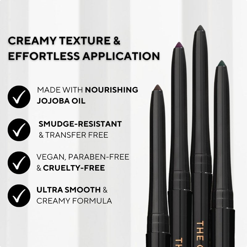 Shades By Shan The Gel Eyeliner, Long-Lasting Smudge-Proof Formula, Vegan, Brown Sugar