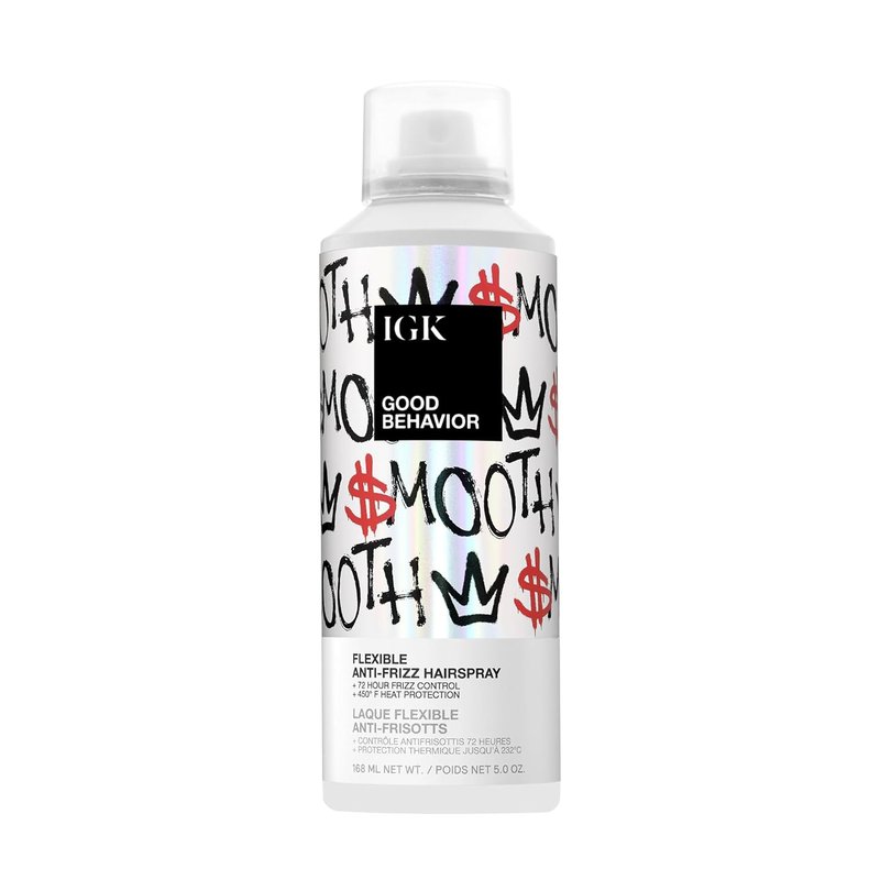 IGK Good Behavior Hairspray - Flexible Hold for All Hair Types | 10 oz
