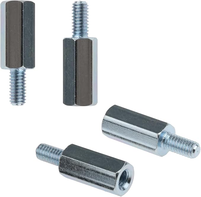 Kado M4x14mm Hex Stainless Steel Standoff Spacer Screw Nut Bolt Set 16pcs