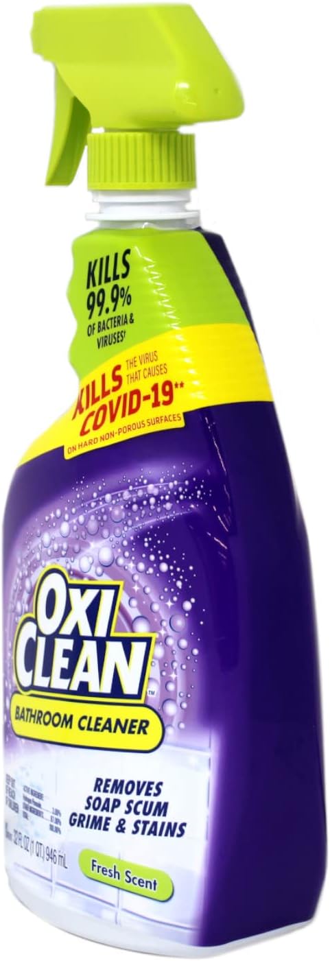 OxiClean Shower, Tub & Tile Cleaner 32 oz - 4 pack