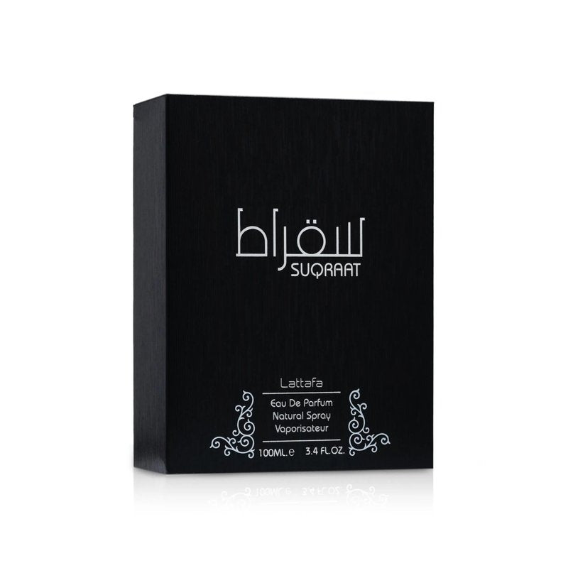 Lattafa Perfumes Suqraat for Men Eau de Parfum Spray, 3.4 Ounce
