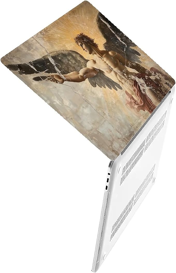 COTAIL Compatible with MacBook Air 13.3 13.6 Inch Case 2022 2021 2020 2019 Plastic Hard Shell Case Cover,13.3 Pro(A1706/A1708/A1989/A2159/A2289/A2338), Greek Fresco Apollo