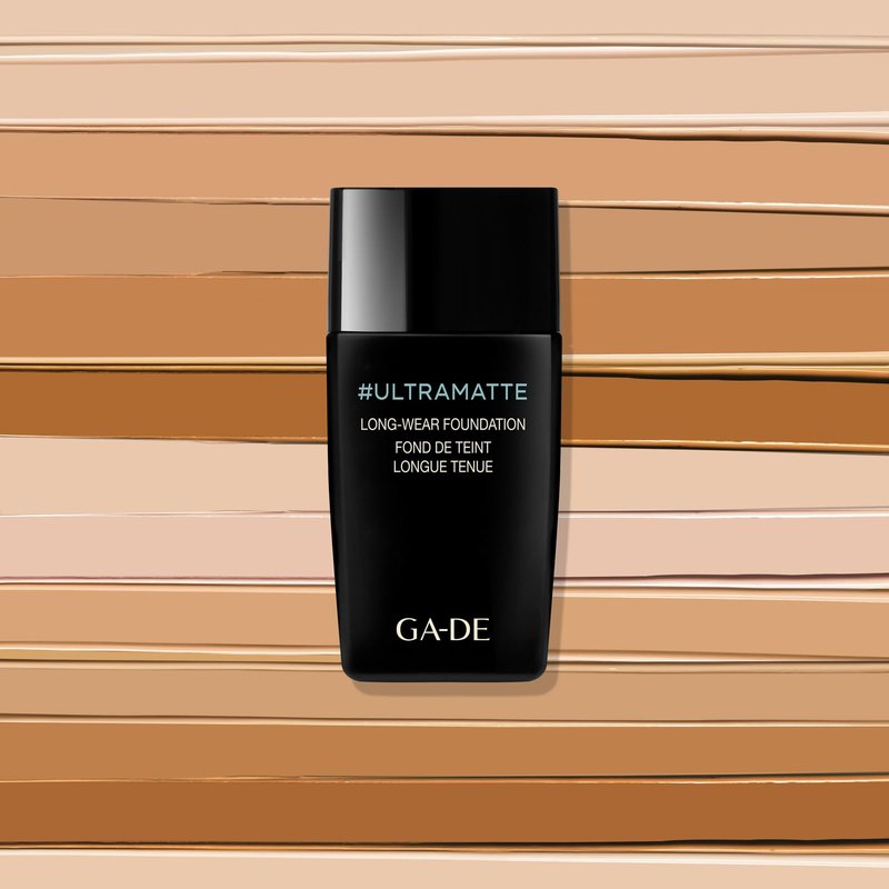 GA-DE Ultramate Long-Wear Foundation, 155 - Sweat-Resistant and No-Transfer Cream Foundation - Face Makeup for Flawless Ultra-Matte Finish - 1 oz
