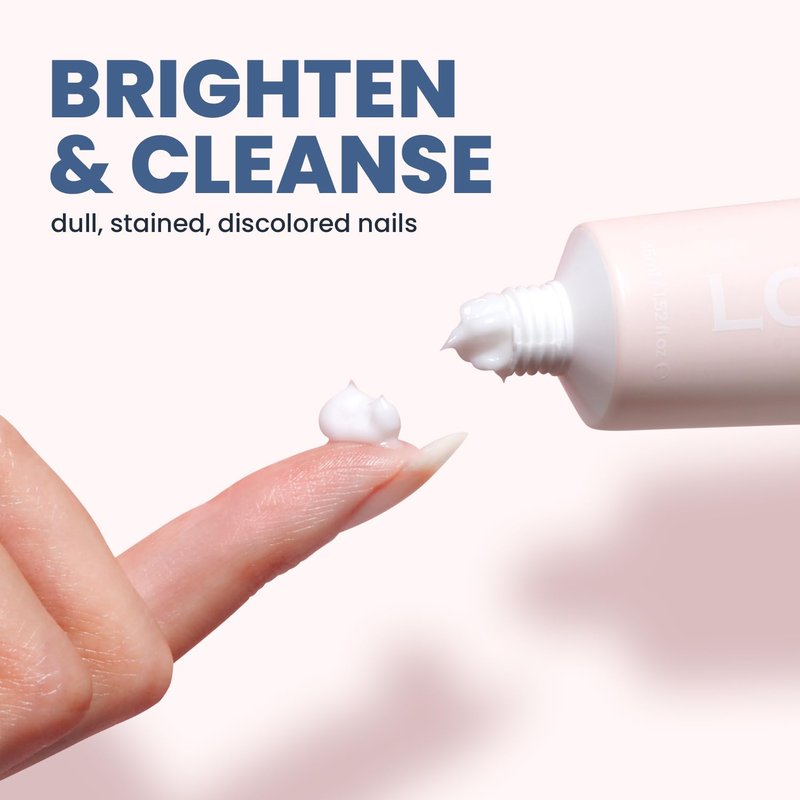 Brightening Nail Scrub - LONDONTOWN Mani Bright Whitener for Hands & Feet | 1.5 fl oz