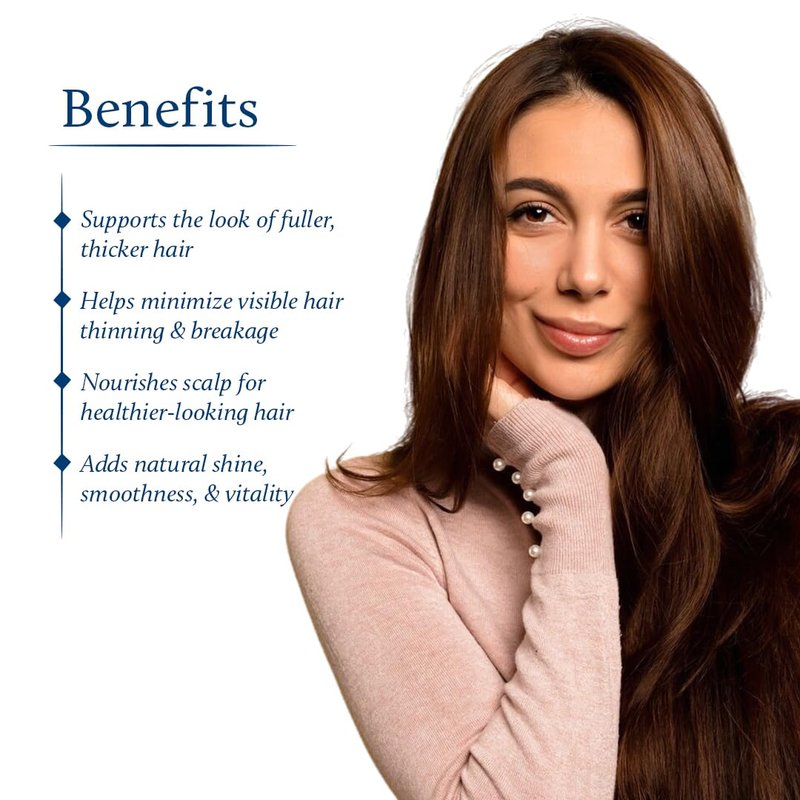 Blue Nectar Hair Growth Serum with Rosemary Oil for Hair Growth | Ayurvedic Hair Tonic Spray (8 Herbs, 3.38 Fl Oz)