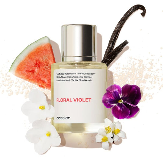 Dossier - Floral Violet - Eau de Parfum - Inspired by Daisy - Long-Lasting Fragrance - Feminine - 1.7 fl oz (50ml)