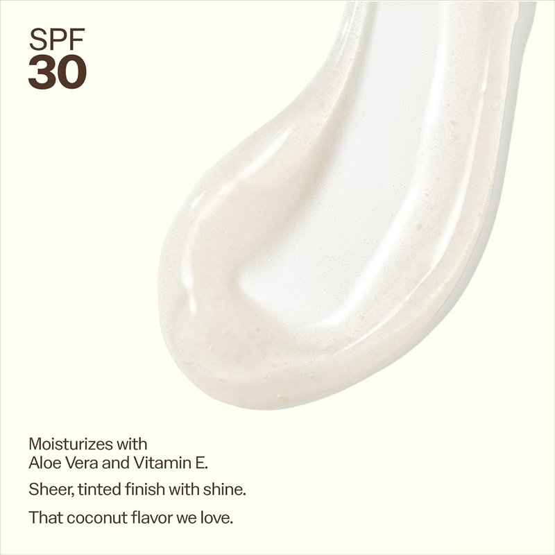 Sun Bum SPF 30 Coconut Lip Balm | Broad Spectrum Moisturizing with Aloe & Vitamin E - 0.5 oz