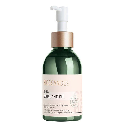 Biossance 100% Squalane Oil - Vegan Hydrating Face & Body Oil | Fast-Absorbing Moisturizer, 3.3 oz