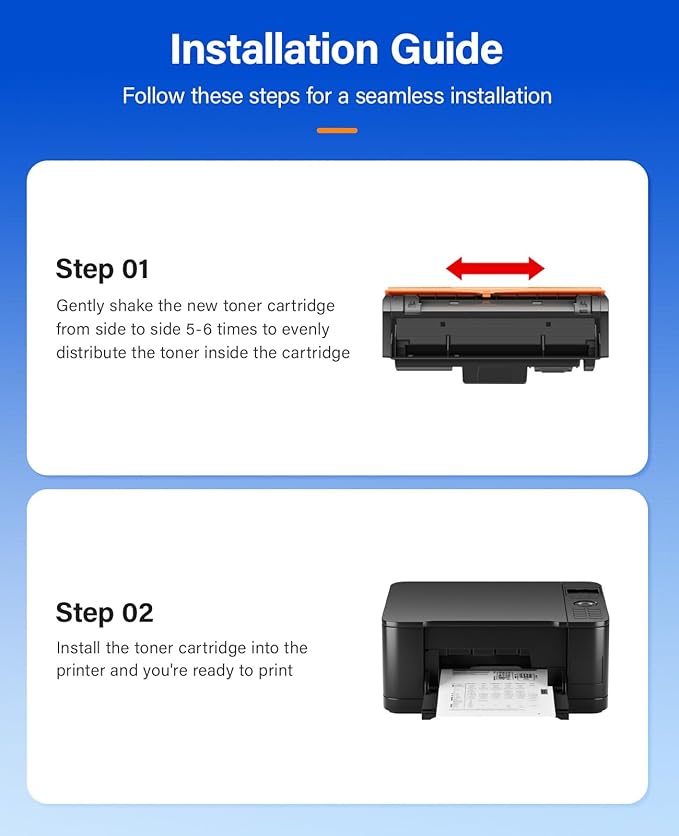 KingKJ MLT-D118L Toner Cartridge Black 2Pack