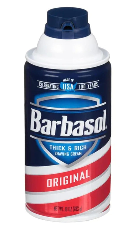 Barbasol Thick & Rich Shaving Cream - Original 10 oz | Value Pack of 3