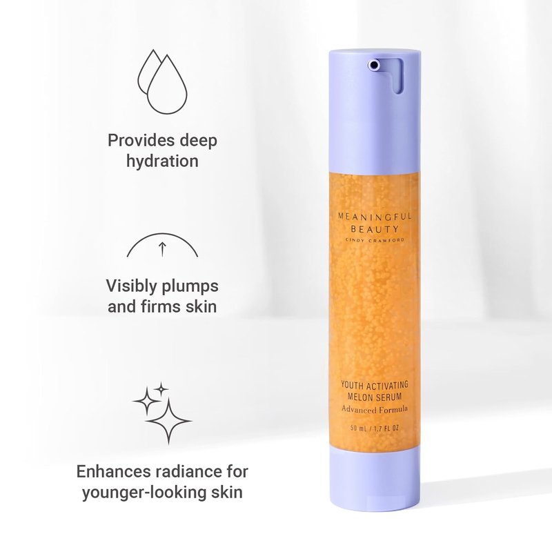 Meaningful Beauty Youth Activating Melon Serum - Anti-Aging Hydration & Brightening 1.7 oz