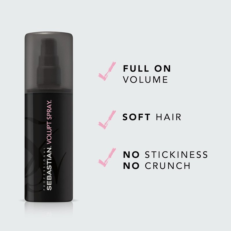 Sebastian Professional Volupt Volume-Building Spray Gel - Volumizing Hair Styling | 5.07 fl oz