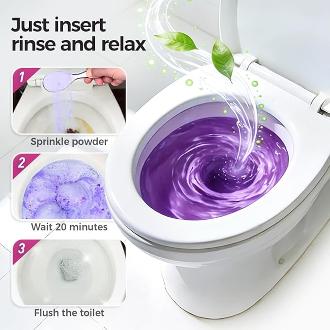 2026 New Toilet Bowl Cleaner, Toilet Cleaning Foam, Power Foaming Toilets Clean, Clean Foam Cleaner, Touch Free Foaming Powder â Bathroom Cleaning Powder (1PCS)