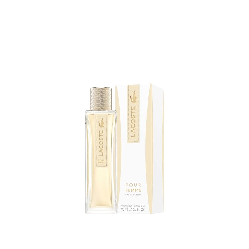 Lacoste Pour Femme Eau de Parfum - Floral & Woody Women's Fragrance | Freesia, Jasmine & Cedarwood Notes