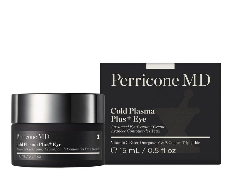 Perricone MD Cold Plasma Plus+ Advanced Eye Cream – Anti-Aging Eye Cream for Dark Circles, Puffiness & Wrinkles – Hydrating, Firming Eye Treatment with Peptides & Vitamin C – 0.5 fl oz