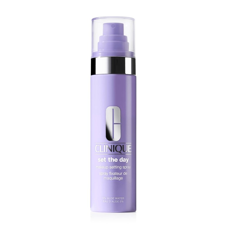 Clinique Makeup Setting Spray - Aloe Water & Antioxidants | Soothing, Hydrating Mist for Sensitive Skin