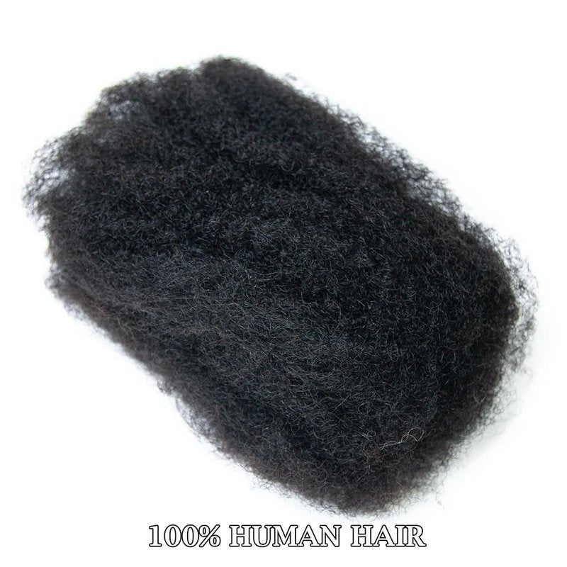 Ssawhair Afro Kinkys Bulk Human Hair For Dreadlock Extensions Repair Locs Mini Twist Braiding Hair Afro Kinky Curly Human Hair For Locs Extensions 14 Inch 50g