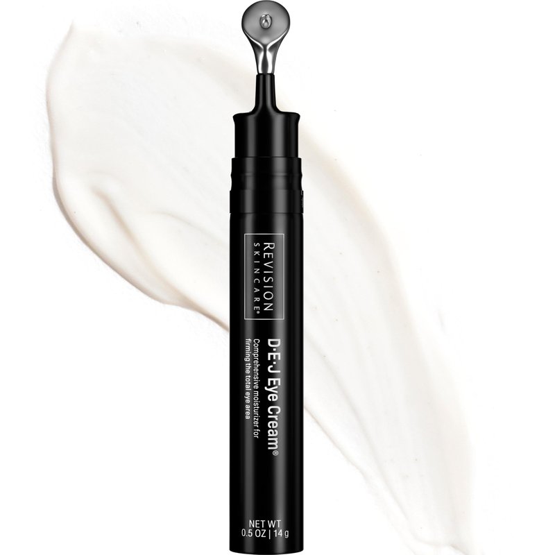 Revision Skincare D·E·J Eye Cream®, Clinically Proven to Reduce Under-Eye Fine Lines and Wrinkles with Peptides and Hyaluronic Acid for a Firmer, Smoother Eye Area, 0.5 fl oz Applicator