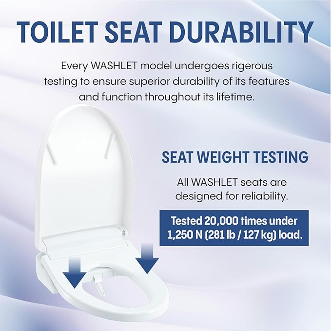 TOTOÂ® WASHLETÂ® S7A Electronic Bidet Toilet Seat with EWATER+Â® Bowl and Wand Cleaning, Auto Open and Close Contemporary Lid, Elongated, Sedona Beige - SW4736#12