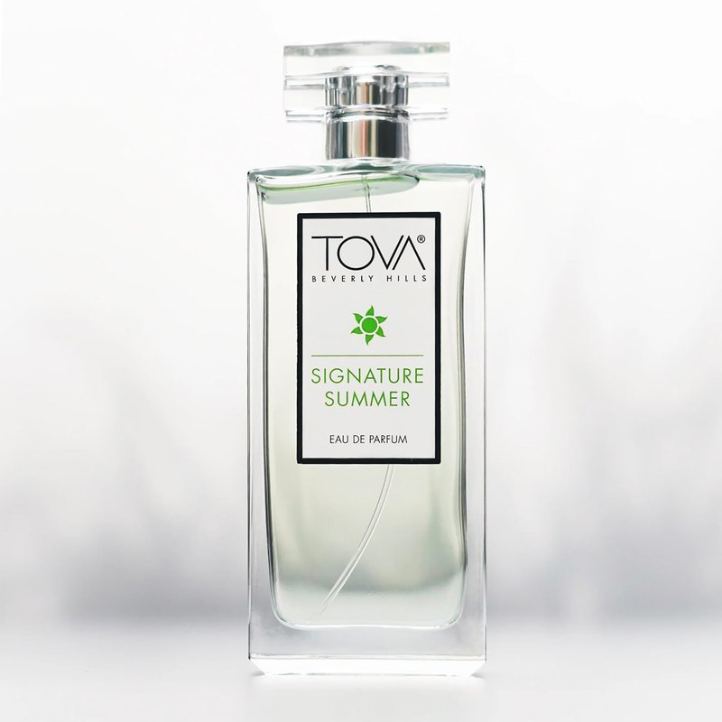 Tova Signature Summer Eau de Parfum – Floral Citrus Perfume for Women – Bergamot Jasmine Musk – Crafted in France & Cruelty-Free – 3.4 fl oz