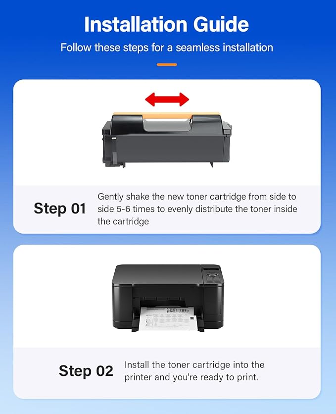 KingKJ 4600 4620 4622 Toner Cartridge Black 1-Pack