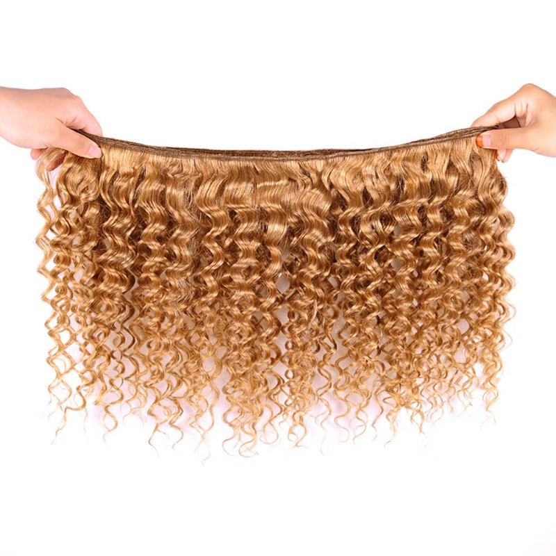 Hydtxc Wet and Wavy Curly Bundles Human Hair 8 10 12 Inch Chocolate Color 4 Water Wave Human Hair Bundles Unprocessed Brazilian Virgin Hair Double Weft Quick Weave for Black Women