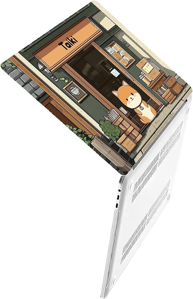 COTAIL Compatible with MacBook Air 13.3 13.6 Inch Case 2022 2021 2020 2019 Plastic Hard Shell Case Cover,13.3 Air (A1932/A2179/A2337), A Cute Shiba