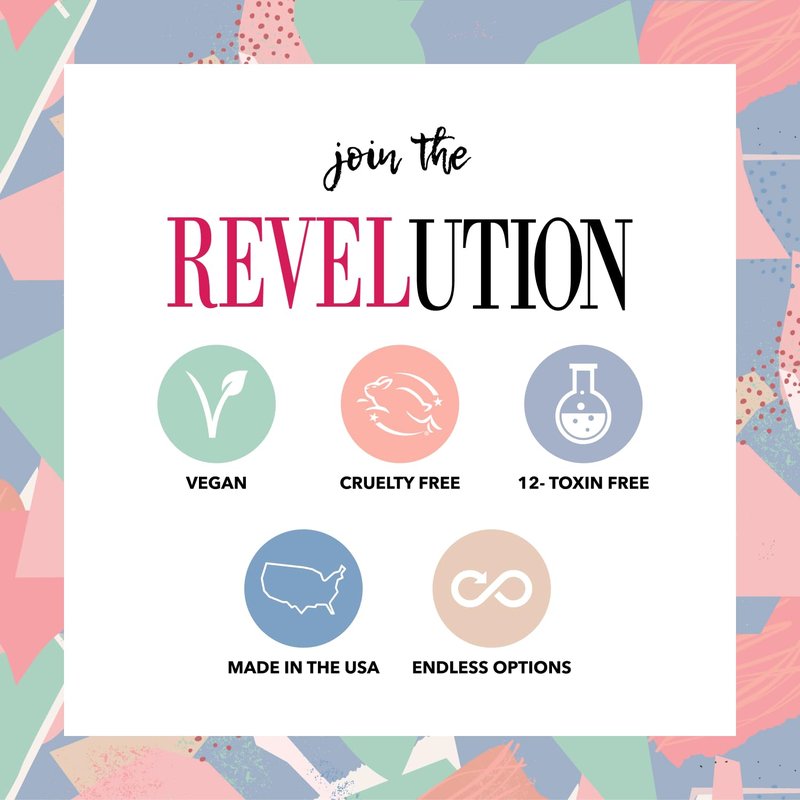 Revel Nail Sensitive Dip Powder Liquid Set - Base Coat, Activator, Gel Top Coat, Hema Free, Suitable for Sensitive Nails