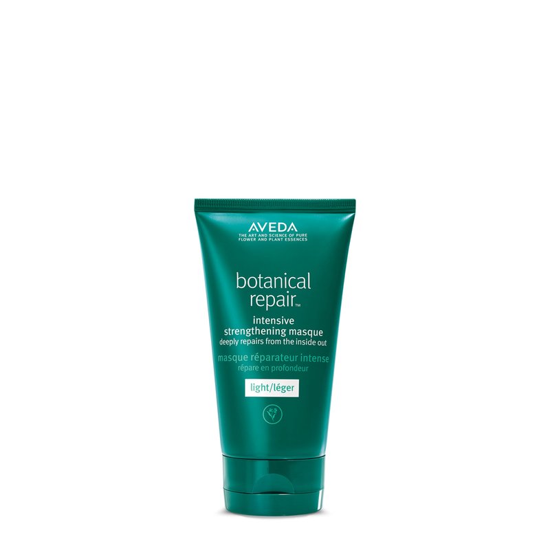 Aveda Botanical Repair Intensive Strengthening Masque Light | Bond-Building Hair Mask for Stronger Hair | Deep Conditioner | Detangles, Softens Fine to Medium Hair | 98% Naturally Derived*, 5 Fl Oz