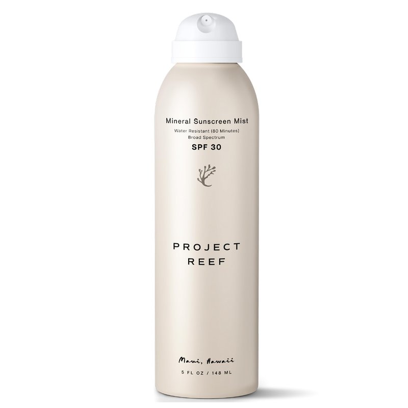 Project Reef SPF 30 Mineral Sunscreen Spray – Non-Aerosol, Reef-Safe Zinc Sunblock with Natural Ingredients for All Skin Types
