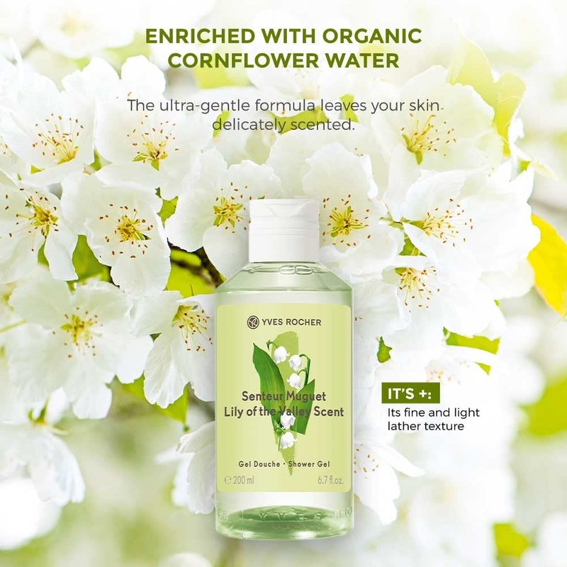 Yves Rocher Lily of the Valley Scent Shower Gel