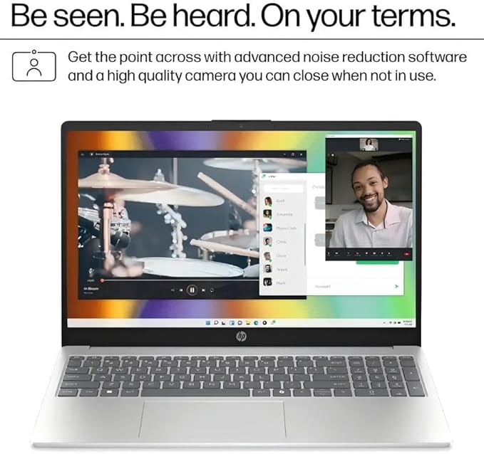 HP 15.6 Touchscreen Laptop Computer for Business, Intel 13th Gen i7-1355U(Up to 5.0 GHz), 15.6" FHD Touch Screen, 16 GB RAM, 512 GB SSD, Iris Xe GPU, Wi-Fi 6, HD Webcam, Windows 11 Pro, w/Accessories
