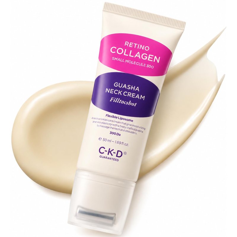 Gua Sha Neck Cream - Advanced Tightening & Firming Moisturizer for Deep Wrinkles & Turkey Neck | 1.69 fl oz