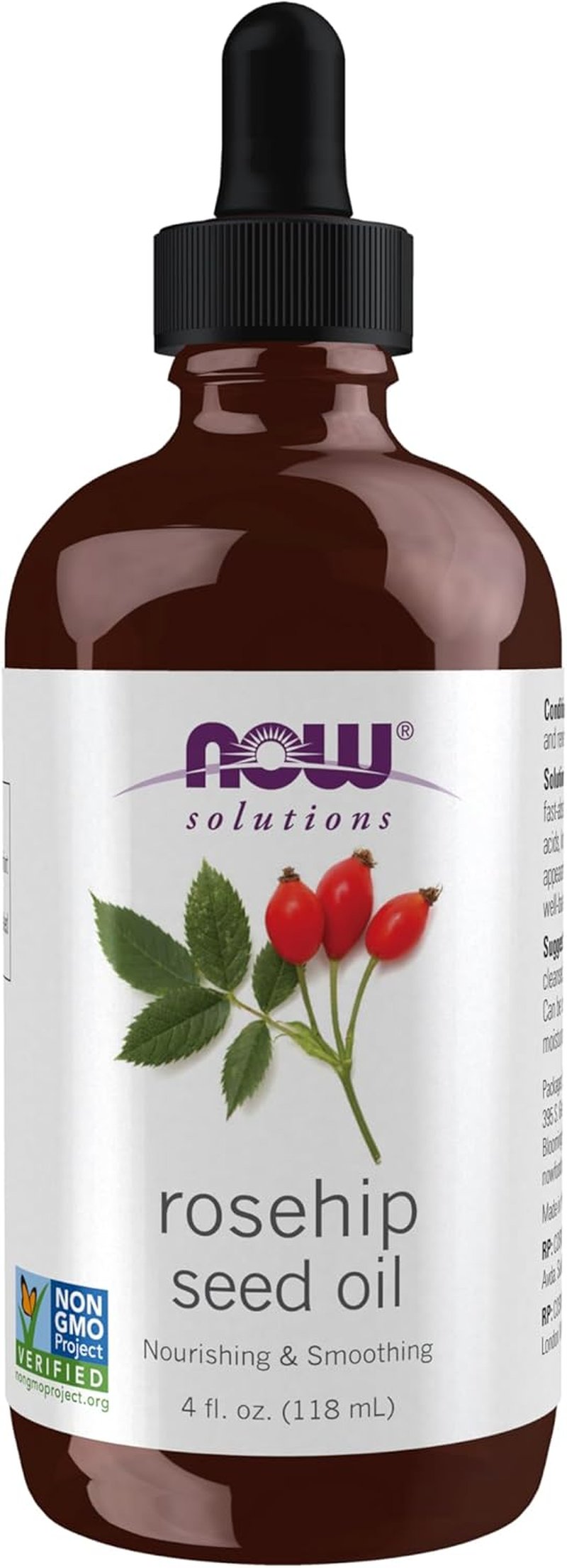 Rose Hip Seed Oil - 100% Pure Nourishing Facial Care Oil | Vegan, 4-Ounce