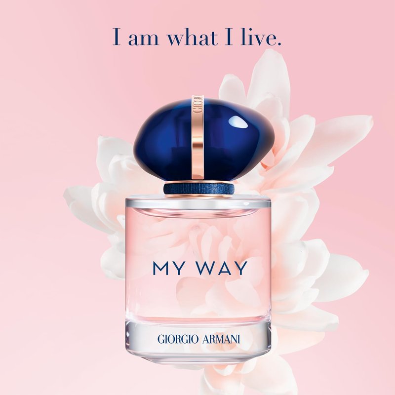 Armani Beauty – My Way Eau de Parfum – Women's Perfume Routine Set ($229 Value) – Full Size (3.0 Fl Oz), Travel Size (0.3 Fl Oz) & Body Lotion