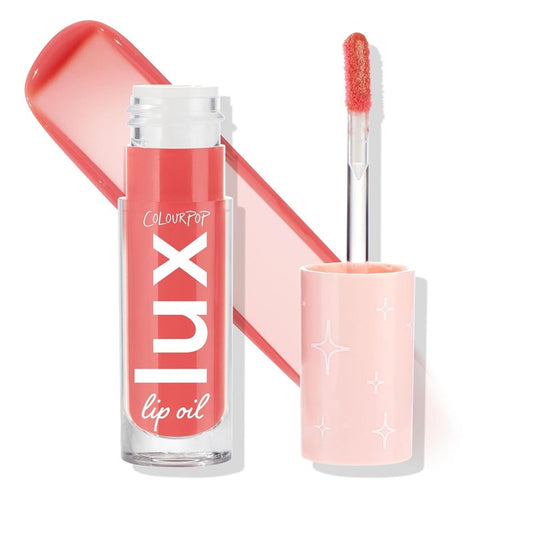 ColourPop Lux Lip Oil - Hydrating Sheer Tinted Lip Oil with Chamomile & Calendula - Bengal Pink (0.16 oz)