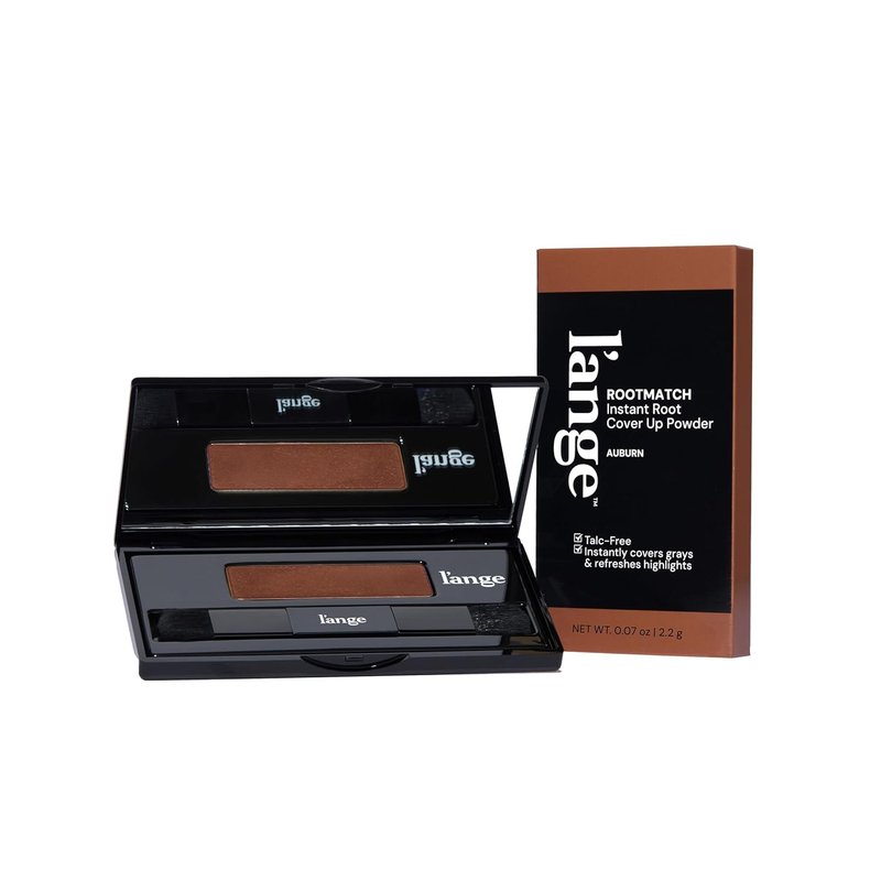 L'ANGE HAIR RootMatch Instant Root Cover Up Powder - Conceals Grays & Sparse Spots | Water-Resistant for All Hair Types (Auburn)