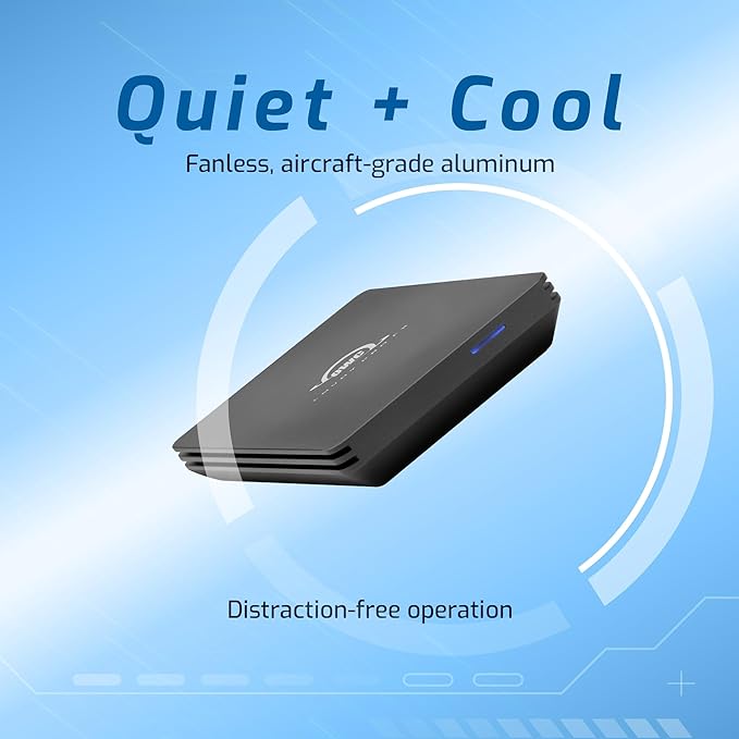 OWC, 480Gb, Envoy Pro Fx, Thunderbolt 3 + USB-C, Portable Nvme Ssd