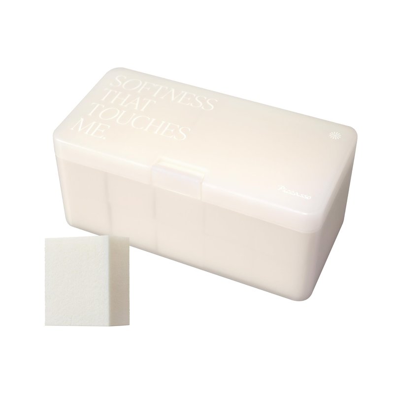 Piccasso Makeup Sponges for Foundation 20P â Latex Square Sponges for Face Makeup, Long-Lasting Sponges with Coating Surface, Ideal for High-Adherence & Hygienic Daily Use